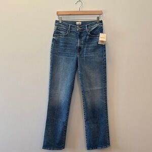 MOTHER Blue Straight Leg Women's Jeans